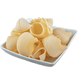 Itališki makaronai kriauklelės